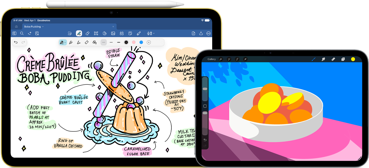 iPads and Apple Pencil (USB-C)