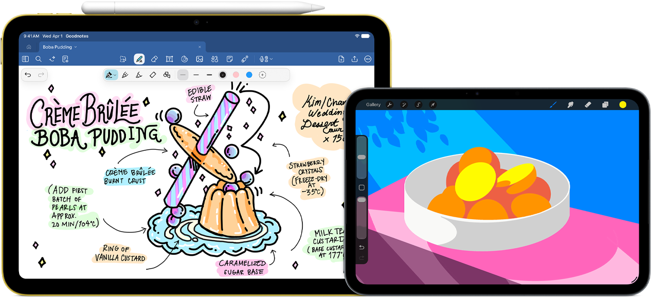 iPads and Apple Pencil (USB-C)