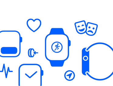 Apple Watch Symbole: Smart Stapel, Health, Digital Crown, Workout, Theatermodus