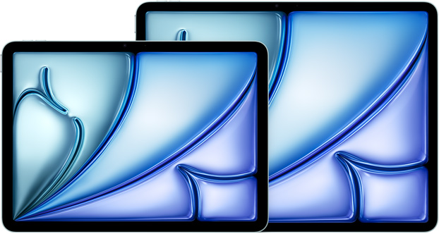 Das iPad Air in zwei verschiedenen Größen