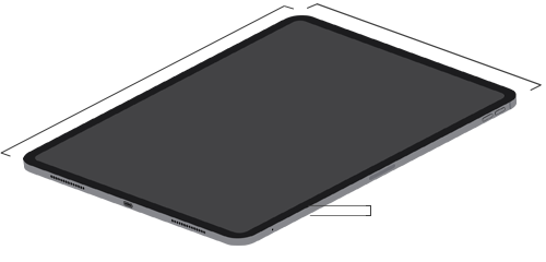 13 inç iPad Pro boyutları
